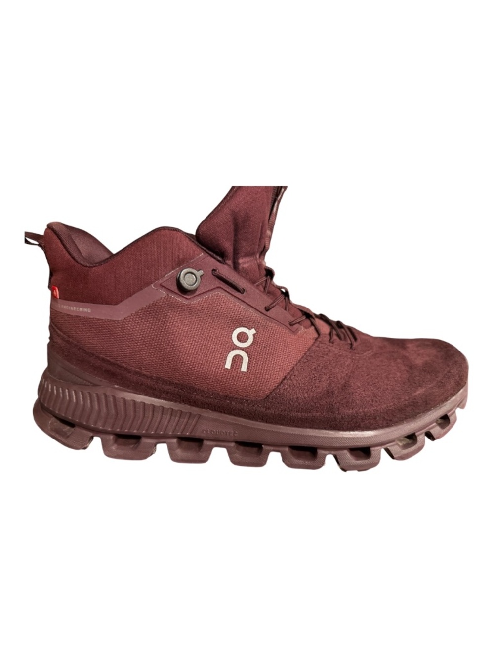 On Cloud Hi Edge Hiking Boots 10 Mulberry